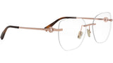 Bvlgari Bvlgari Rose Geometric Eyeglasses