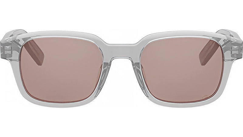 CD Icon S4I Transparent Grey Squared Sunglasses