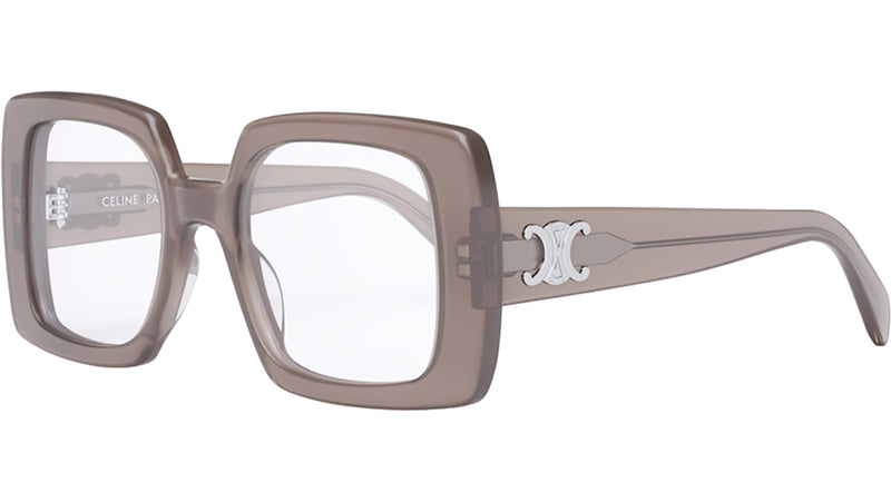 Triomphe Brown Square Eyeglasses