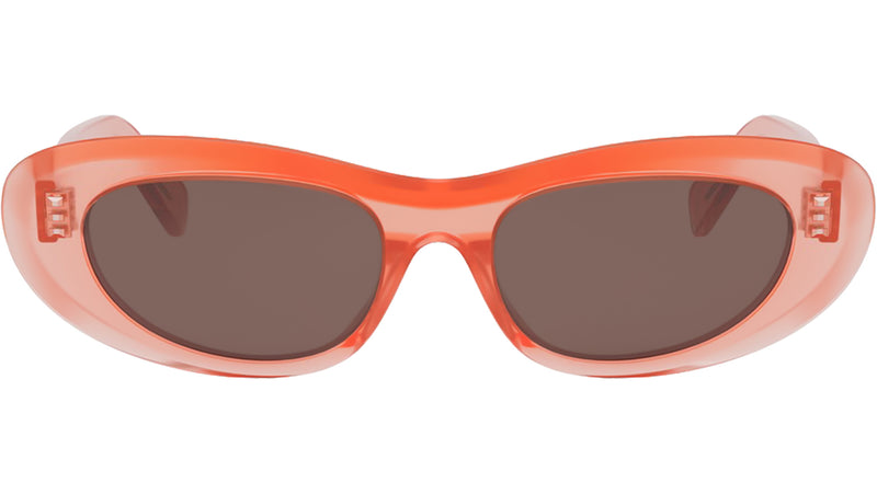 3 Dots Orange Cat Eye Sunglasses