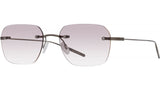Louie Silver Square Sunglasses