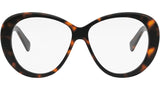 3 Dots Tortoise Butterfly Eyeglasses