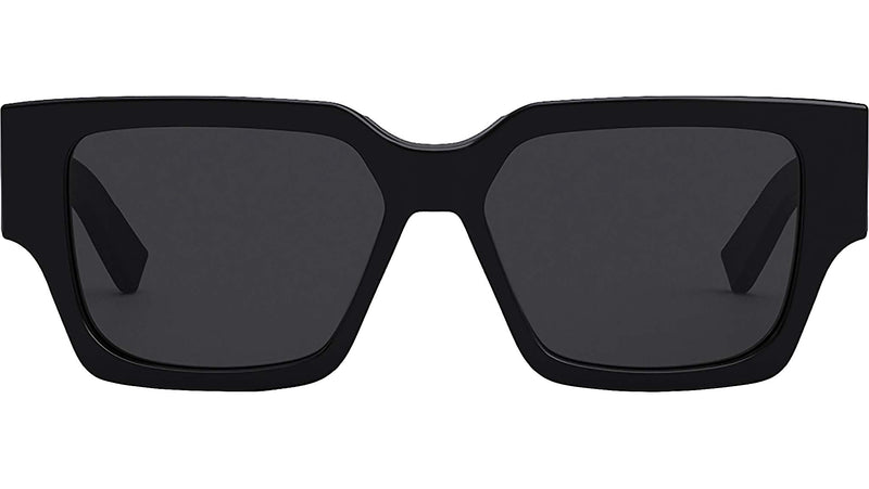 CD SU Black Geometric Sunglasses
