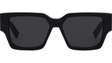 CD SU Black Geometric Sunglasses
