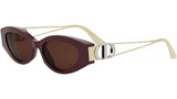 30Montaigne B6I Bordeaux Cat Eye Sunglasses