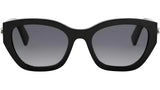 B.zero1 Black Cat Eye Sunglasses