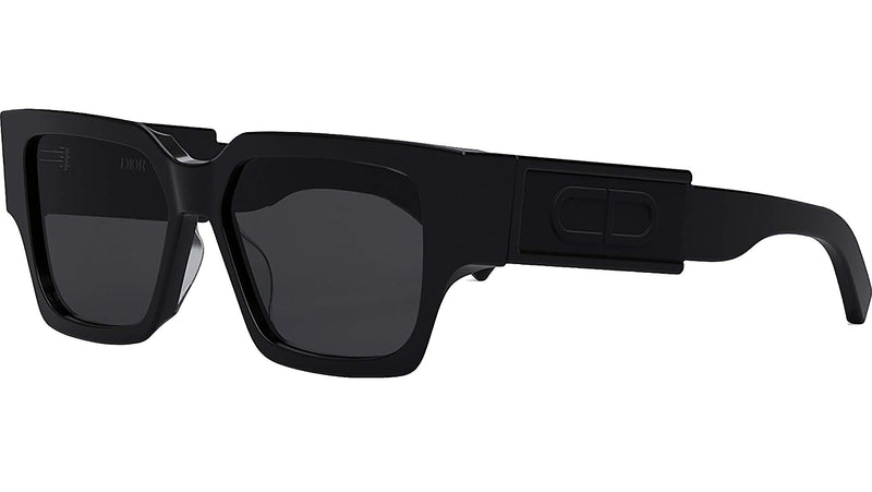 CD SU Black Geometric Sunglasses