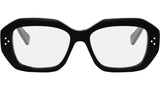 3 Dots Black Geometric Eyeglasses