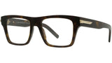 GV One Havana Geometric Eyeglasses