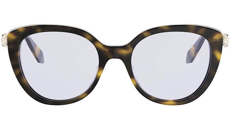 Serpenti Forever Havana Square Eyeglasses