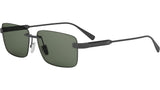 Octo Finissimo Black Rectangular Sunglasses
