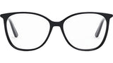 Mini CD O S6I Black Geometric Eyeglasses