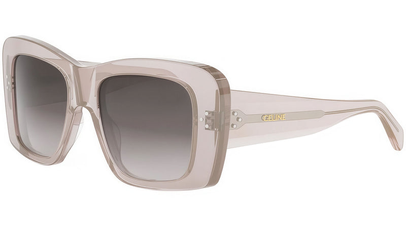 CELINE 3 Dots Brown Geometric Sunglasses