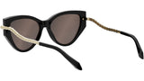 Snakes Black Cat Eye Sunglasses