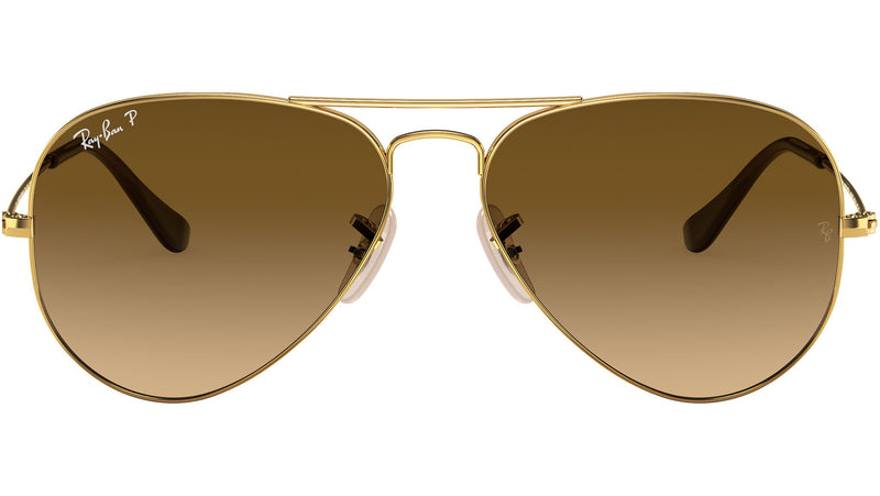 Aviator Gradient RB3025 001/M2 Gold Brown