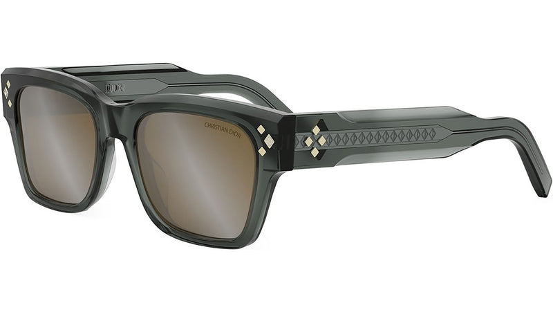 CD DiamondO S2I Transparent Grey Geometric Sunglasses