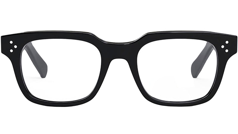 CELINE 3 Dots Black Rectangular Eyeglasses