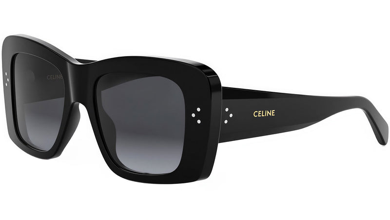 CELINE 3 Dots Black Geometric Sunglasses