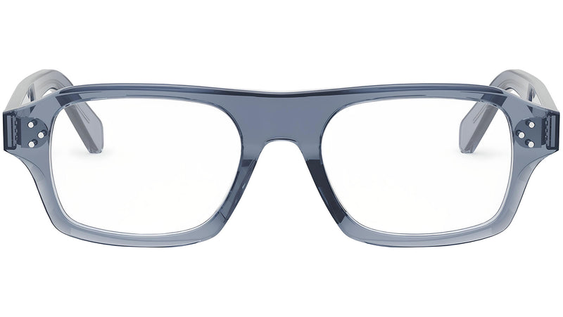 CELINE 3 Dots Blue Rectangular Eyeglasses