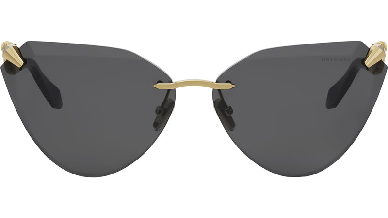 Serpenti Light Gold Cat Eye Sunglasses