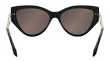 Snakes Black Cat Eye Sunglasses