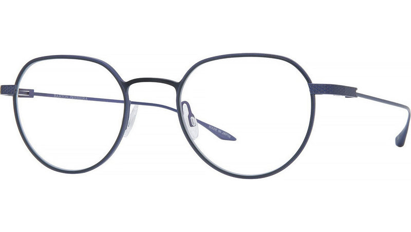 Ebbets Blue Round Eyeglasses