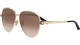 Serpenti Forever Gold Pilot Sunglasses