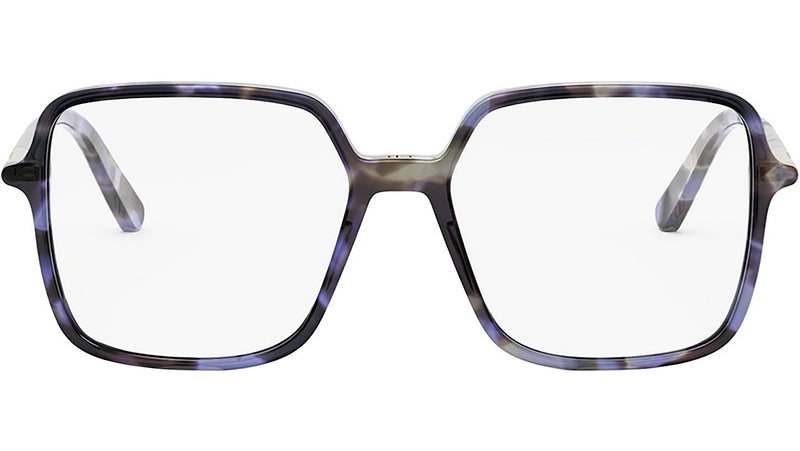 Mini CD O S2I Havana Purple Geometric Eyeglasses