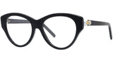 Pearl Black Pantos Eyeglasses