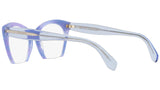 MU 03QV SUJ1O1 azure / transparent