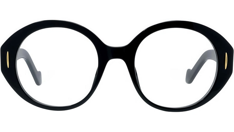 Anagram Black Round Eyeglasses