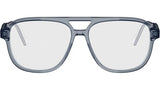 DiorBotanicaO A1I Shiny Blue Pilot Eyeglasses
