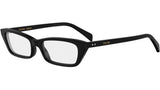 CELINE Thin Black Rectangle Sunglasses