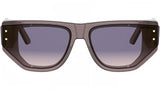 DiorSignature 15I Brown Geometric Sunglasses