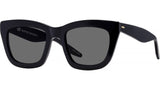 Kateri Black Cat Eye Sunglasses