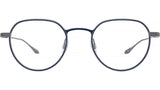 Ebbets Blue Round Eyeglasses