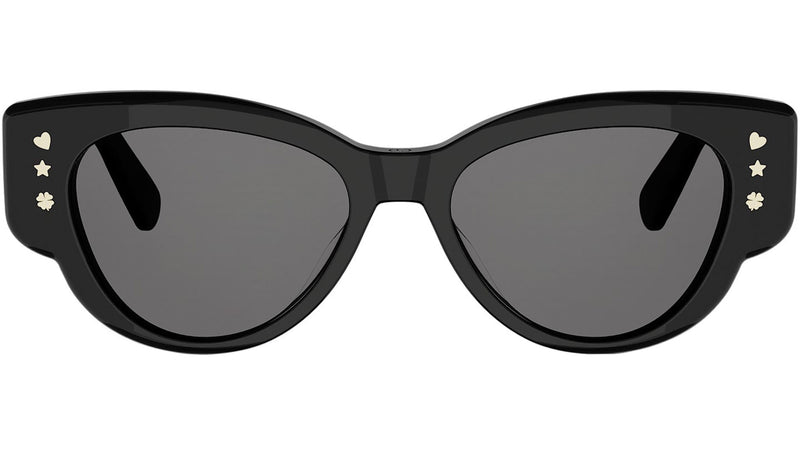 DiorLuckyCharms B1I Black Butterfly Sunglasses