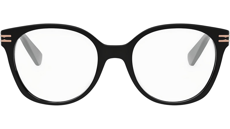 B.zero1 Black Round Eyeglasses