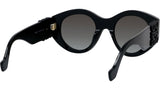 Anagram Black Round Sunglasses