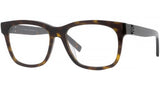 4G Havana Rectangular Eyeglasses