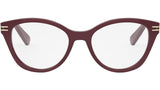 B.zero1 Bordeaux Cat Eye Eyeglasses
