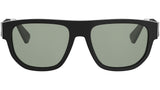 Bvlgari Aluminium Black Geometric Sunglasses