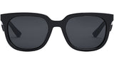 DiorB27 S3F Black Geometric Sunglasses