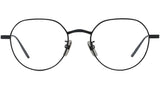 Titanium Black Geometric Eyeglasses