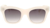 CELINE 3 Dots Ivory Cat Eye Sunglasses