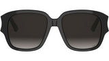 DiorGlow S2I Black Geometric Sunglasses