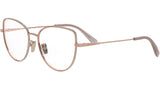 B.zero1 Rose Geometric Eyeglasses