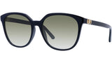 30MontaigneMini SI Black Rectangular Sunglasses
