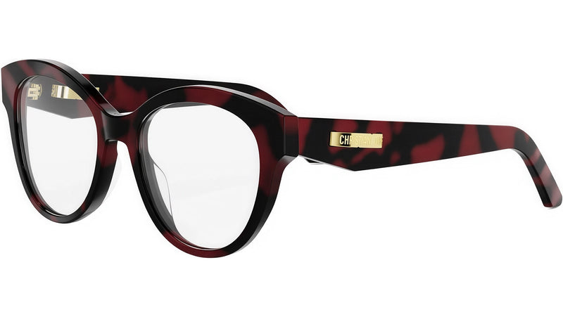 CDiorO B2I Havana Cat Eye Eyeglasses