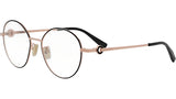 Bvlgari Bvlgari Rose Gold Round Eyeglasses